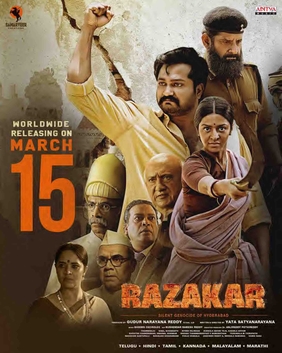 Razakar The Silent Genocide of Hyderabad 2024 HD 720p DVD SCR Full Movie